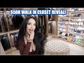 LUXURY CLOSET TOUR! BEFORE AND AFTER!