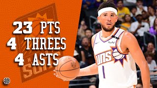 Devin Booker 23 pts 4 threes 4 asts vs Lakers 24/25 season