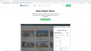 Property Address Scanner Chrome Extension Video