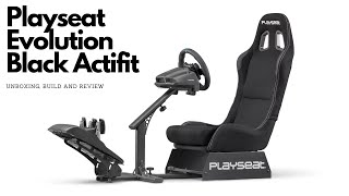 Playseat Evolution Black Actifit with Logitech G29 (Unboxing, Build and Review)