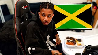 DDG FIRST TIME EATING JAMAICAN FOOD!! 🇯🇲