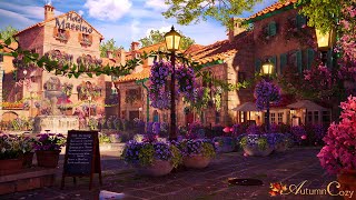 COZY ITALIAN VILLAGE AMBIENCE: Relaxing Nature Sounds, Fountain Sounds, Horse Cabs, Bell Sounds