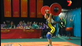 2002 Commonwealth Games - Weightlifting 53kg snatches