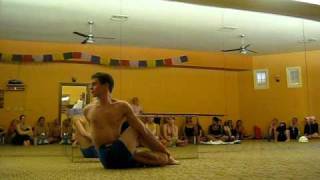 Kasper van den Wijngaard @ Bikram Yoga Stockton: Advanced yoga demonstration