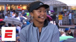 [FULL] Naomi Osaka interview after defeating Serena Williams in 2018 Grand Slam final | ESPN