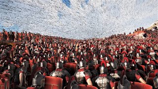 100 Auto Archers vs 800000 Romans UEBS2