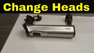 Philips Multigroom-How To Change Heads-Easy Tutorial