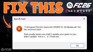 How to fix bad dll hash?
