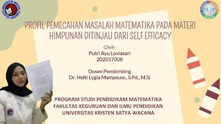 Mengulas Kemampuan Pemecahan Masalah Dari Self Efficacy Siswa