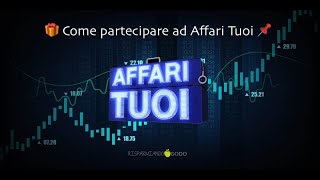 Come partecipare ad affari tuoi 2024 -  Quando iscriversi ai casting #affarituoi #rai1