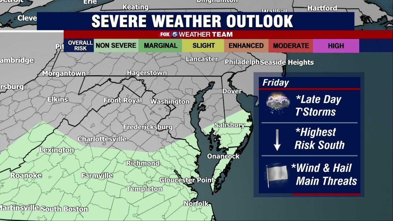Fox 5 Storm Tracker Radar Showers Storms Move Across Dc Region Fox