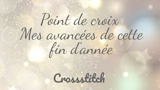 Point de croix 🪡 #flosstube #crossstitch #pointdecroix