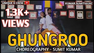 Ghungroo Song /WAR/ Hrithik Roshan, Vaani kanpoor/Arijit Singh, Shilpa/ Choreography - Sumit kumar