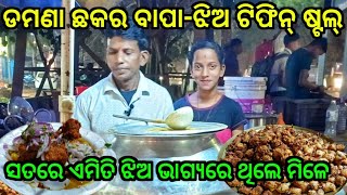 ବାପା-ଝିଅଙ୍କ ଟିଫିନ୍ ଷ୍ଟଲ୍ || ଜଣେ ଛୋଟ ଝିଅର ସଙ୍ଘର୍ଷର କାହାଣୀ || #bhubaneswarstreetfood #dasbrothersvlogs