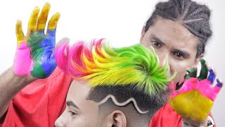 GOOGLE COLOR HAIRCUT 💰 incrível transformação 🎨