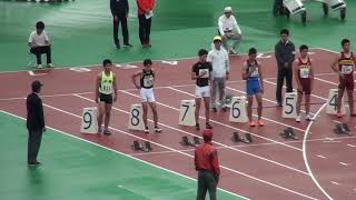 2019.04.30 福岡県選手権 少年男子B100ｍ決勝