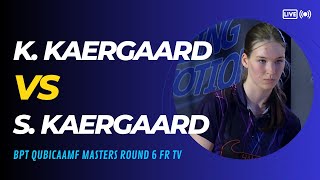 2023 BPT™ QubicaAMF Masters Round 6 / K  Kaergaard VS S  Kaergaard