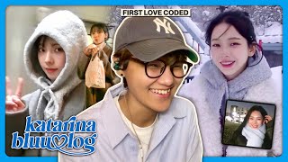 KARINA MANIPULATING MY MEMORIES 🥺❄️ aespa KARINA in Gangneung & Sapporo | katarinabluu-log REACTION