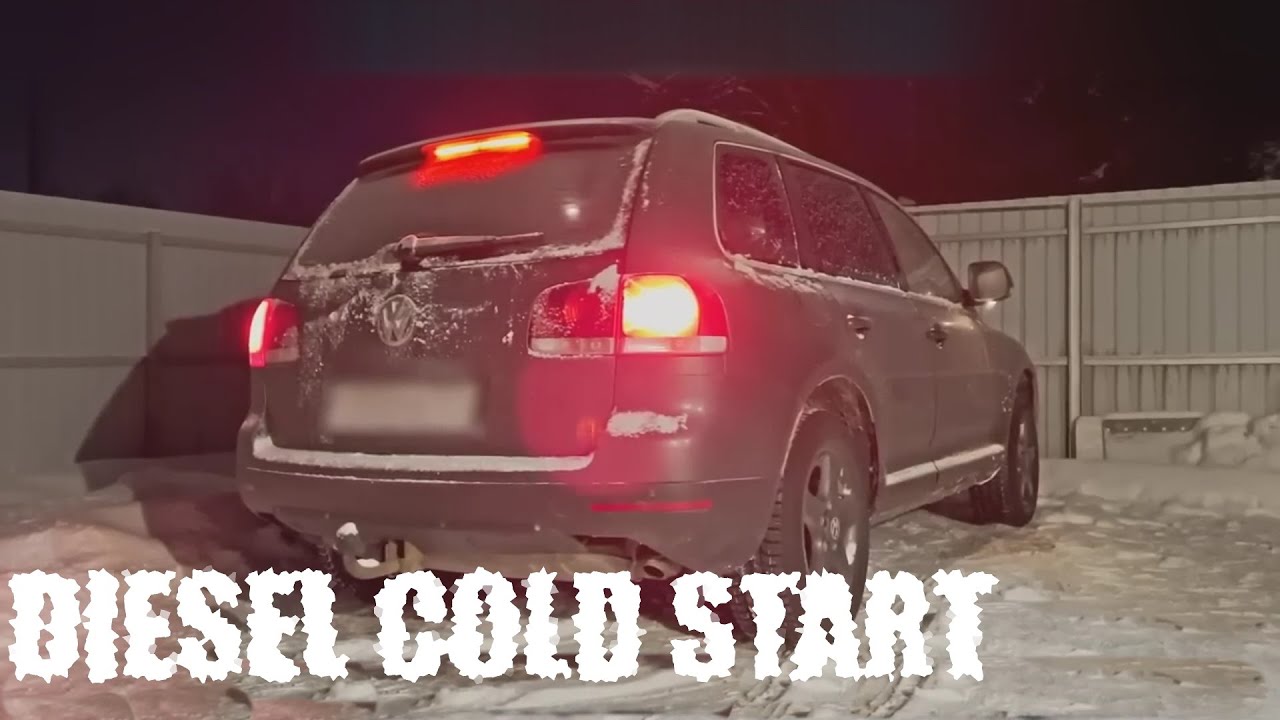 Winter Diesel Engine Cold Start Episode 34 Youtube