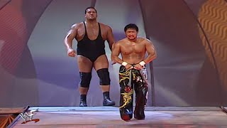 Tajiri 🇯🇵 vs. D-Von Dudley👌🏿 (SmackDown 18/10/2001)