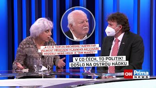 Díky Lando i délka přirození šéfa Pfizeru. V Co Čech, to politik! došlo na ostrou hádku