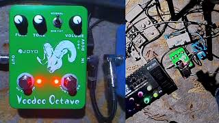 Joyo Voodoo Octave fuzz demo (pre-modification)