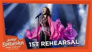 BELARUS 🇧🇾 - EXCLUSIVE REHEARSAL FOOTAGE: HELENA MERAAI - I AM THE ONE - JUNIOR EUROVISION 2017