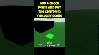 How to Make a JUMPSCARE in Obby Creator #roblox #shorts #obbycreator