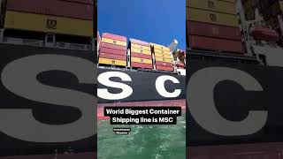 The World's Biggest Shipping Line: MSC, Export import Business