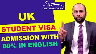 UK STUDENT VISA ADMISSION WITH 60% ENGLISH | STUDY ABROAD VISA
