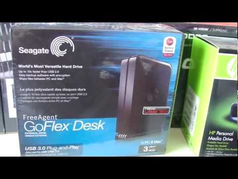 How To Open A Seagate Freeagent Goflex Desk External Hard Drive