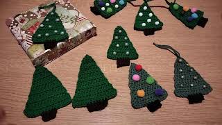 Albero di natale all'uncinetto..tree  crochet