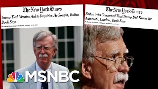 Day 1,107: GOP Blocks Trump Impeachment Witnesses As Another Bombshell Drops | The 11th Hour | MSNBC