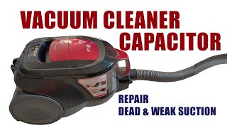 ON OFF Vacuum cleaner Capacitor check part 2