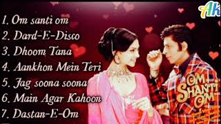 Om Shanti Om (songs)❤ audio Jukebox ❤Shahrukh Khan Deepika Padukon❤All song