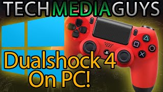 How To Use A Dualshock 4 Controller On PC! PS4 Controller On Windows