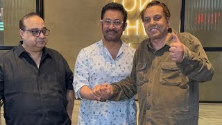 Dharmendra Ji Attends the Screening of 'LoveYapa'