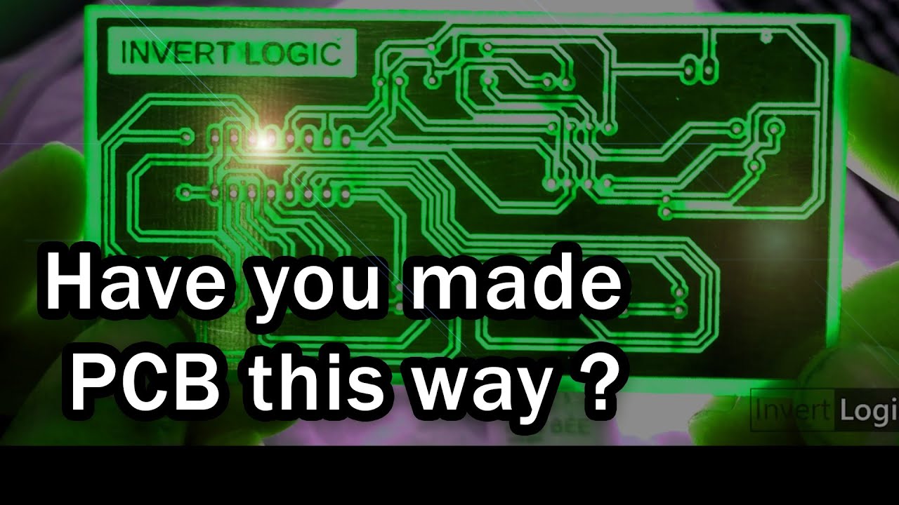 How To Make Printed Circuit Board (PCB) - YouTube