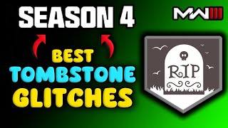 ✅ SOLO TOMBSTONE GLITCH in SEASON 4 ✅ - Schematics + Essence! - MW3 Zombies Tombstone Glitch