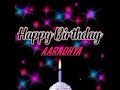 aaradhya name happy birthday to you video song happy song with names