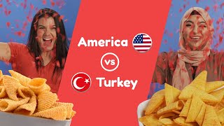 TURKEY vs. USA Snack-Off! | Universal Yums