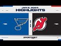 NHL Highlights | Blues vs. Devils - January 5, 2023