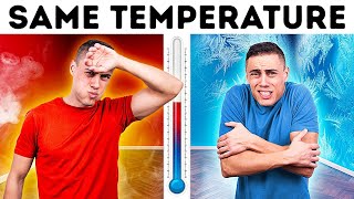 The Same Temperatures, But They Feel Different. Why?