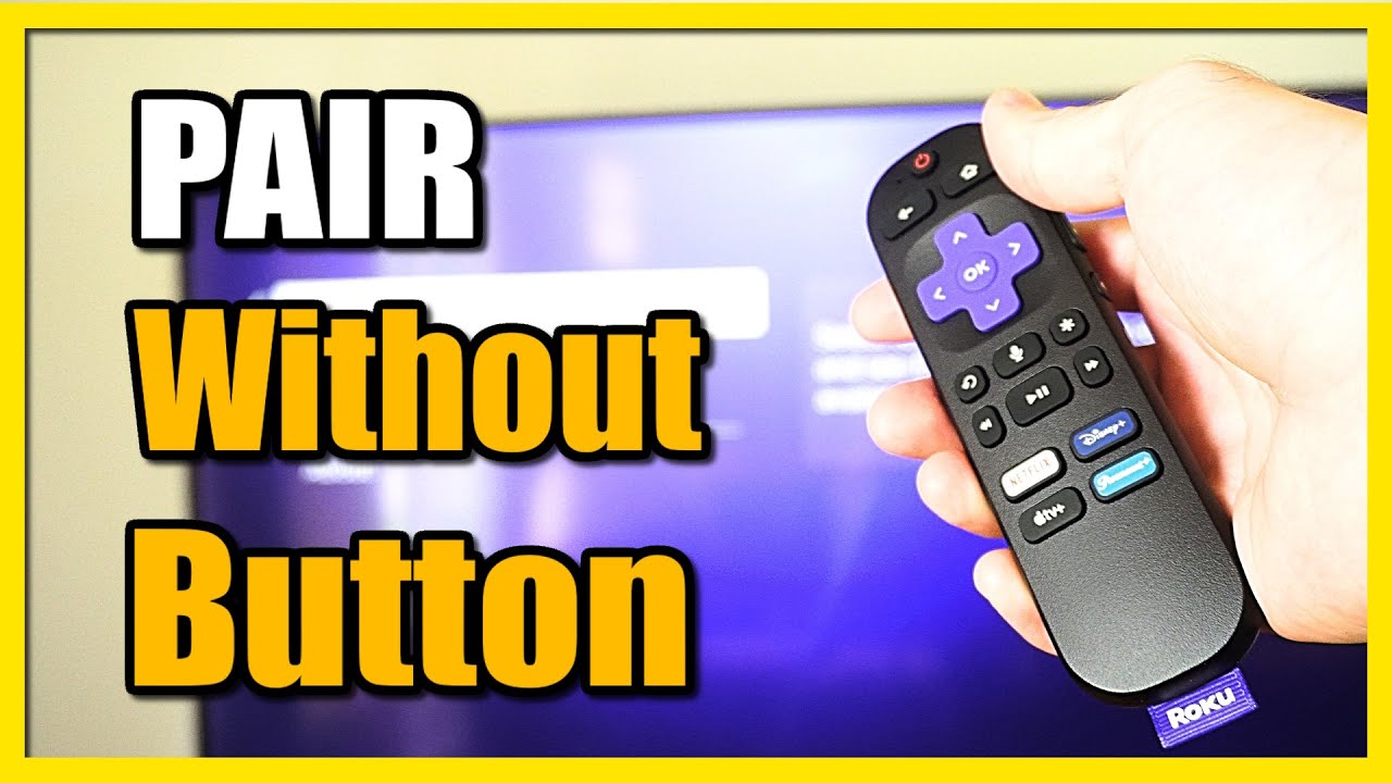 How To Pair Roku TV Remote Without Pairing Button (Fast Tutorial) - YouTube