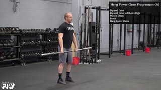 Hang Power Clean Progression (A)