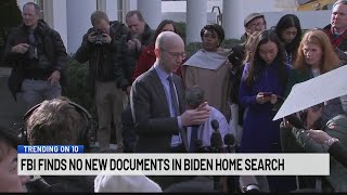 Trending on 10: FBI search Biden home