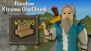 I Had To Cut 40,000 Oak Logs To Escape Varrock! | ChunkRand0m