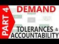 Demand Planning Part 4: Tolerances and Accountability