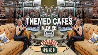 AMAZING FRIENDS CAFE IN TAIPEI! Themed \u0026 Quirky Cafes in Taipei