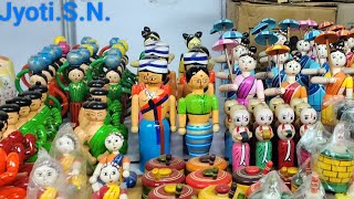 Traditional Channapattana Doll's ಚನ್ನಪಟ್ಟಣದ ಗೊಂಬೆಗಳು#ytviral #dolls  #worldfamous #traditionalcrafts